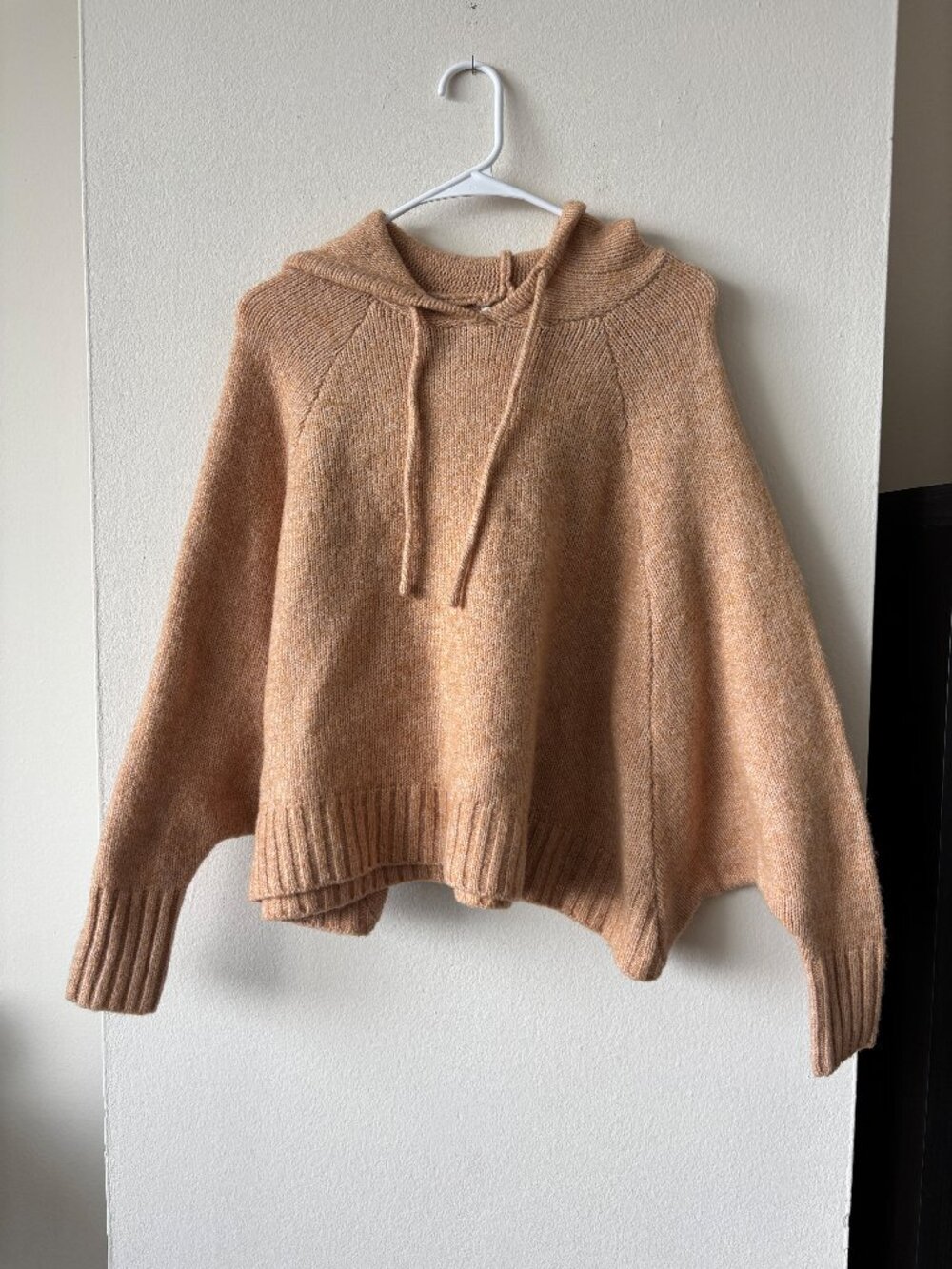 La Maison per Molly Bracken Brown Knit Hoodie - Size Small - NWT